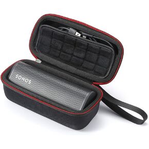 حقيبة حمل صلبة من RAIACE لمكبر صوت بلوتوث ذكي محمول Roam. (الجراب فقط، لا يشمل الجهاز) - أسود (بطانة سوداء) in Kuwait