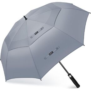 Golf Umbrella Windproof 51/54/62/68 Inch - Extra Large Golf Umbrellas Automatic - Oversized Heavy Duty Umbrella Double Canopy - Golf Push Cart Umbrella for Mens Women