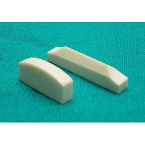 Violin Saddle Nut RealBone 4/4, 1 set (1 Saddle and 1 Bone)