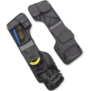 HTTMT LA01- Saddlebag Lid Organizer Set Compatible with Harley Davidson Touring Models 93-13