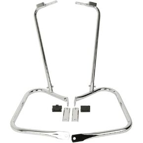 Rear Saddle Bag Bracket Fits for 2014-2023 Harley Touring/Street Glide/Road Glide/Electra Glide/Road King/Ultra Limited Guard Bar Set (14-23)