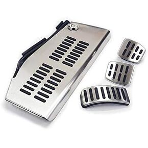 Manual Transmission TT Style Stainless Steel Pedal Set for VW Golf/Jetta MK4 / New Beetle