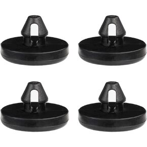 4 PCS Brake Switch Stopper, Rubber Automotive Clutch Pedal Stopper, Car Brake Light Switch Stopper Pad, Universal Vehicle Interior Accessories Compatible with 90541-06036 (4 PCS)