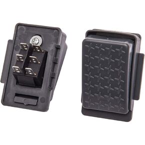 weelye 6volt 12volt Accelerator Foot Pedal Reset-Control Switch,for Kids Ride On Cars ，Electric car Gray 6-pin Socket Replacement Parts