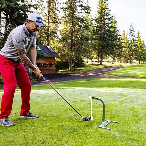 PGM Golf Swing Trainer - 2.0 معدات تدريب الجولف مع 5 ارتفاعات قابلة للتعديل - مسار نقي لتمارين أرجوحة الجولف - مساعد تدريب - أرجوحة جولف ومدرب ضرب للمنزل الداخلي والخارجي in Saudi Arabia