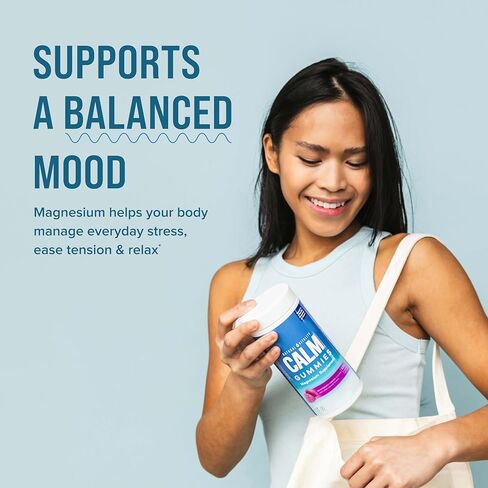 Natural Vitality CALM, Magnesium Supplement, Stress Relief Gummies, Supports a Healthy Response to Stress, Gluten Free, Vegan, Raspberry Lemon Flavored, 60 Gummies in Kuwait