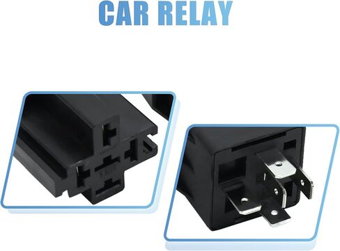 uxcell JD-2912 4 Pin DC 36V 40A Universal Car Vehicle Motor Fuse Relay Switch Power with Harness in Saudi Arabia