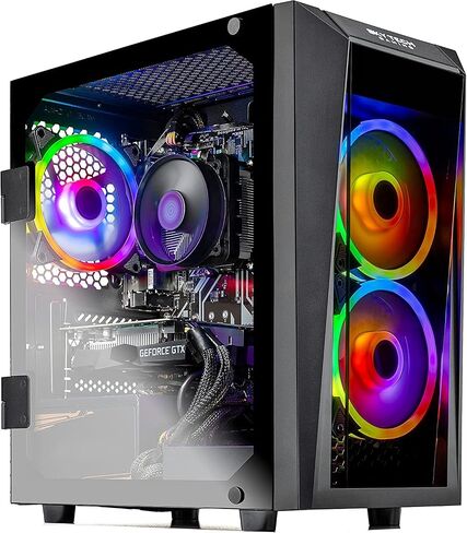 Skytech Chronos Gaming PC Desktop – Intel Core i7 13700K 3.4 GHz, NVIDIA RTX 4070 Ti, 1TB NVME Gen4 SSD, 32GB DDR5 RAM RGB, 850W Gold PSU, 360mm AIO, 11AC Wi-Fi, Windows 11 Home 64-bit in Saudi Arabia