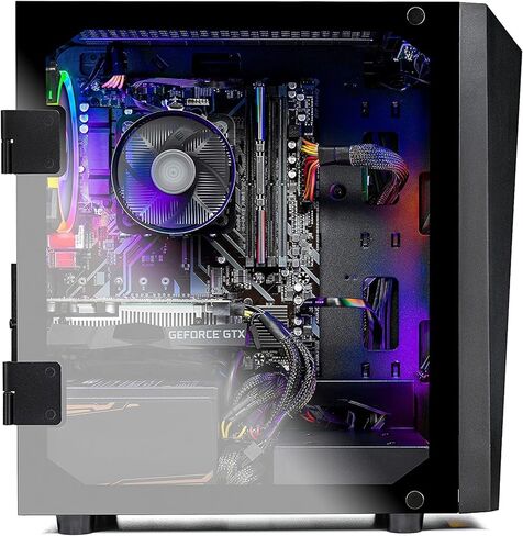 Skytech Chronos Gaming PC Desktop – Intel Core i7 13700K 3.4 GHz, NVIDIA RTX 4070 Ti, 1TB NVME Gen4 SSD, 32GB DDR5 RAM RGB, 850W Gold PSU, 360mm AIO, 11AC Wi-Fi, Windows 11 Home 64-bit in Saudi Arabia