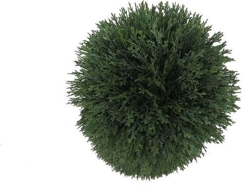 Vickerman Everyday 4' Artificial Potted Cedar Triple Ball Boxwood Topiary - Lifelike Home Or Office Decor - Premium Faux Potted Tree - Maintenance Free Plant in Saudi Arabia