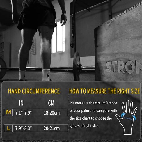 Aihoye Workout Gloves for Men and Women,Half-Finger Exercise Gloves,Fitness Gloves,Outdoor Sports Training Gloves, Non-Slip Wear-Resistant, Full Palm Protective in Kuwait