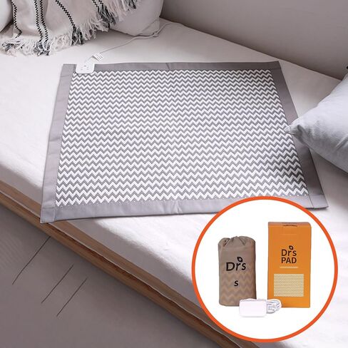 Drs. Electric Heating Pad Far Infrared 100% Carbon Heated Warm & Soft Cozy for Back Neck Shoulder Pain Relief, Smart Controller,Auto Shut Off, Adjustable Temperatures, EMF Free (Small) in Saudi Arabia