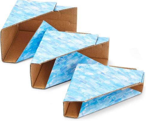 100 Pack Blue Picture Frame Corner Protectors for Shipping Art, Adjustable Cardboard Edges for Moving (Fits 1", 1.5", 2.2" Frames) in Saudi Arabia