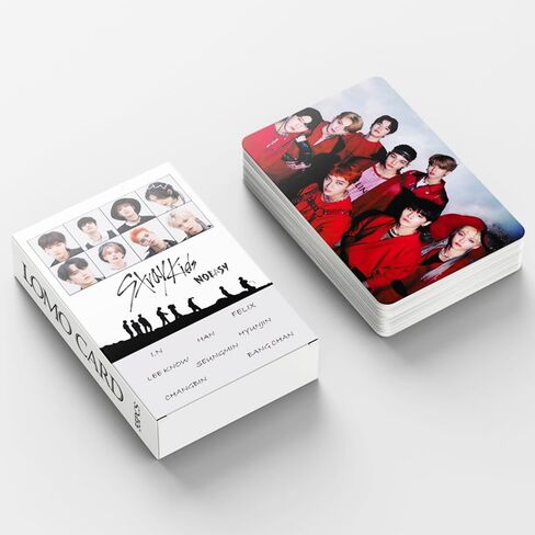 مجموعة بطاقات Stray Kids NO Easy Photocards 55 قطعة، الألبوم الجديد الثاني مجموعة بطاقات NO Easy Lomo لمحبي SKZ، هدية Kpop للمعجبين الذين يبقون الأولاد والبنات من النوع B in Kuwait