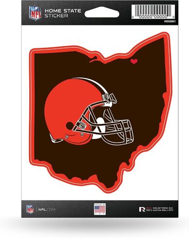 ملصق NFL Rico Industries Home State مقاس 5 × 7 بوصة in Kuwait