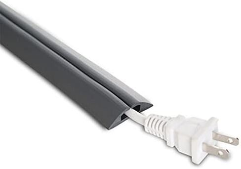 Compact Cord Cover Cable Protector, Beige, 5 Ft. in Saudi Arabia