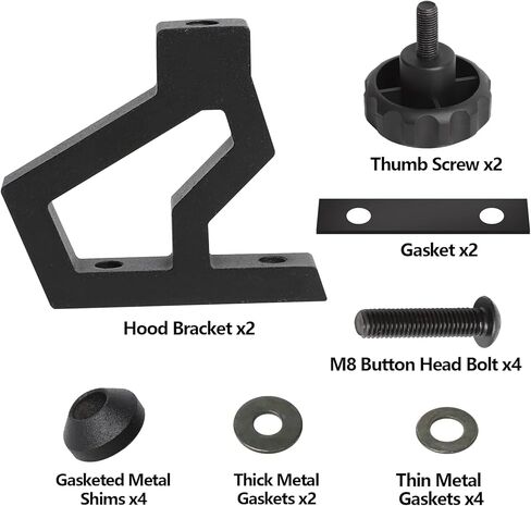 طقم دعامة تثبيت على الطرق الوعرة يناسب سيارة جيب رانجلر JK 2007-2018 (ألومنيوم، أسود، أزواج) in Kuwait