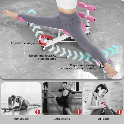 Leg Stretcher Split Machine Stretching - Flexibility Training Equipment Home Gym - Stretch Splits Machine for Yoga Fitness Ballet Dance in Saudi Arabia