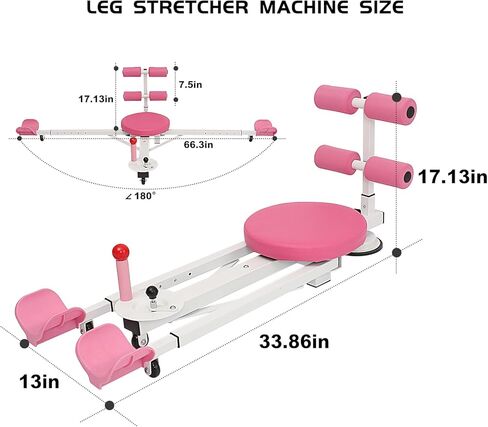 Leg Stretcher Split Machine Stretching - Flexibility Training Equipment Home Gym - Stretch Splits Machine for Yoga Fitness Ballet Dance in Saudi Arabia