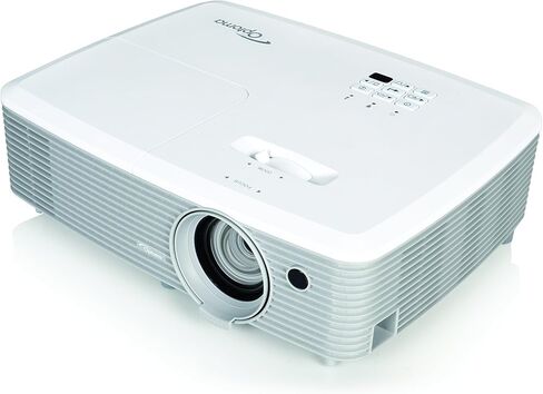 Optoma W335 WXGA DLP Professional Projector | Bright 3800 Lumens | Business Presentations, Classrooms, or Home | 15,000 hour lamp life | Speaker Built In | Portable Size in Saudi Arabia
