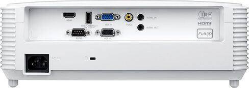 Optoma W335 WXGA DLP Professional Projector | Bright 3800 Lumens | Business Presentations, Classrooms, or Home | 15,000 hour lamp life | Speaker Built In | Portable Size in Saudi Arabia
