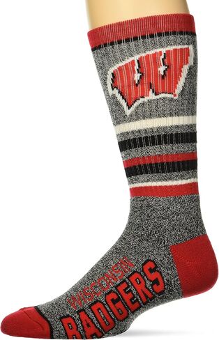 For Bare Feet Men's NFL 5 Star Marbled Crew Sock, 1 Pair in Saudi Arabia