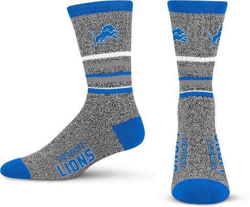 For Bare Feet Men's NFL 5 Star Marbled Crew Sock, 1 Pair in Saudi Arabia