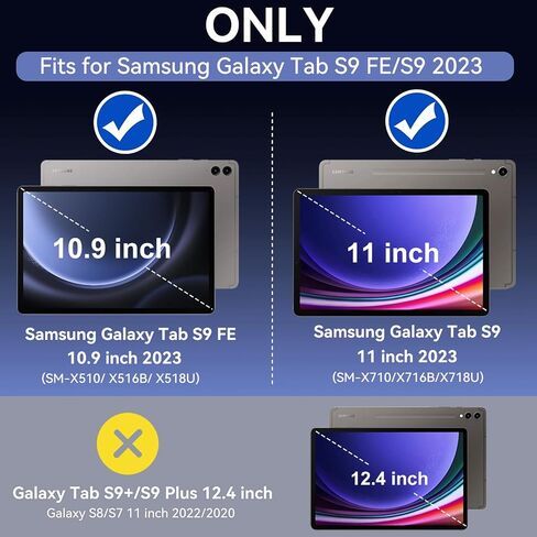 حافظة كانتيس لهاتف سامسونج جالاكسي تاب S10 Lite/S10 FE/S9 FE 5G 10.9/S9 11 بوصة in Kuwait