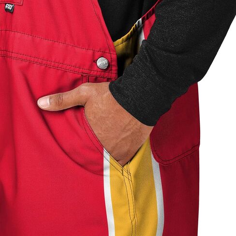 FOCO NFL mens Nfl Bib Shortalls Summer Shorts Overalls in Saudi Arabia