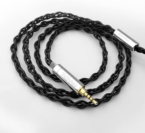 FAAEAL Earphone Cable Zinc Copper Alloy Oil Soaked HiFi Headphone Wire 0.78mm 2Pin Earbuds Upgrade Line 3.5mm Headset Replacement Cable for BLON BL03 Moondrop TANGZU 7HZ Earphones(0.78mm 2Pin 3.5mm) in Saudi Arabia