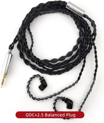 FAAEAL Earphone Cable Zinc Copper Alloy Oil Soaked HiFi Headphone Wire 0.78mm 2Pin Earbuds Upgrade Line 3.5mm Headset Replacement Cable for BLON BL03 Moondrop TANGZU 7HZ Earphones(0.78mm 2Pin 3.5mm) in Saudi Arabia