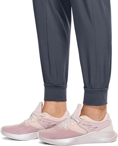 بنطال TSLA للسيدات للمشي لمسافات طويلة في الهواء الطلق، خفيف الوزن وسريع الجفاف، بنطال رياضي للجري مع جيوب in Kuwait