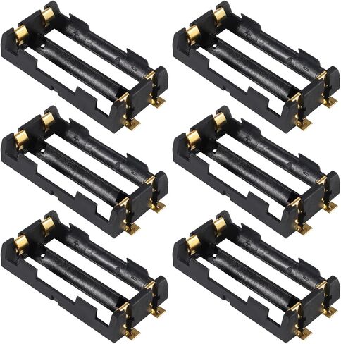 ACEIRMC 2pcs 18650 Battery Storage Case 2 Slots x 3.7V for 2x18650 Batteries Holder Box Container with ON/Off Switch (2 Slots with Switch Cover) in Saudi Arabia