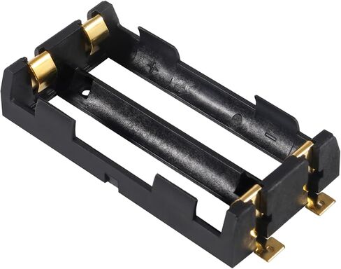 ACEIRMC 2pcs 18650 Battery Storage Case 2 Slots x 3.7V for 2x18650 Batteries Holder Box Container with ON/Off Switch (2 Slots with Switch Cover) in Saudi Arabia