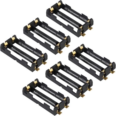 ACEIRMC 2pcs 18650 Battery Storage Case 2 Slots x 3.7V for 2x18650 Batteries Holder Box Container with ON/Off Switch (2 Slots with Switch Cover) in Saudi Arabia