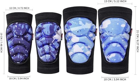 Kids Soft Knee Pads Elbow Pads Protective Gear Set for Volleyball Skateboard Knee Elbow Sleeve Elbowpads Boys Girls in Saudi Arabia