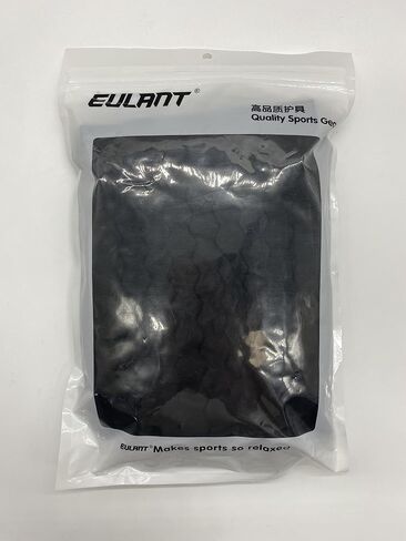 وسادات ضغط للركبة من EULANT Hexpad، واقي الركبة لحارس المرمى وأكمام الساق الواقية لكرة السلة واليوجا وكرة القدم والجري والكرة الطائرة والجري، مقاومة للصدمات ومضادة للانزلاق، إصدار طويل، M... in Kuwait