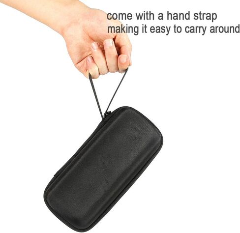 حقيبة حمل صلبة من RAIACE لمكبر صوت بلوتوث ذكي محمول Roam. (الجراب فقط، لا يشمل الجهاز) - أسود (بطانة سوداء) in Kuwait