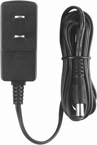 Security-01 DC 9V 0.5A محول إمداد الطاقة، قابس 5.5 مم × 2.1 مم، مركز سلبي، لدواسات المؤثرات، الطبل، وحدة التحكم DJ، لوحات مفاتيح البيانو، صانعي الملصقات والمزيد، سلك 6.8FT، مدرج في قائمة UL in Kuwait