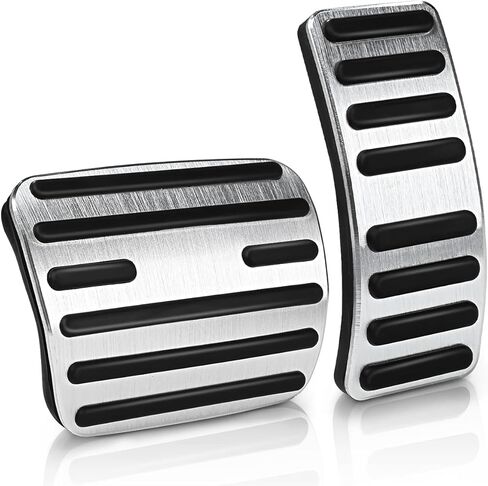 وسادات دواسة القدم غير قابلة للانزلاق متوافقة مع أغطية دواسات Audi A3 A4 A5 A6 A7 A8 Q5 Q7 Q8 SQ5 SQ7 TT TTRS/Porsche Macan | لا توجد أغطية لدواسة فرامل غاز الألومنيوم الحفر in Kuwait