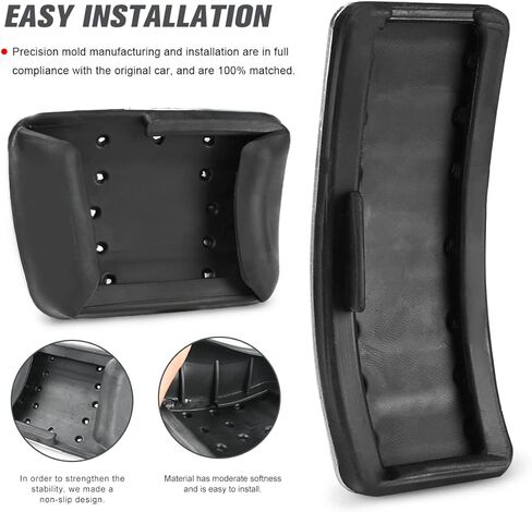 وسادات دواسة القدم غير قابلة للانزلاق متوافقة مع أغطية دواسات Audi A3 A4 A5 A6 A7 A8 Q5 Q7 Q8 SQ5 SQ7 TT TTRS/Porsche Macan | لا توجد أغطية لدواسة فرامل غاز الألومنيوم الحفر in Kuwait