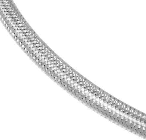 X AUTOHAUX 50cm 19.69" 10mm ID Motorcycle Hydraulic Brake Line Oil Hose Pipe 28° 0° Stainless Steel Braided Cable for ATV Motocross Sport Bikes Silver Tone in Saudi Arabia