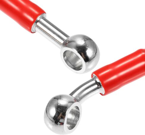 X AUTOHAUX 50cm 19.69" 10mm ID Motorcycle Hydraulic Brake Line Oil Hose Pipe 28° 0° Stainless Steel Braided Cable for ATV Motocross Sport Bikes Silver Tone in Saudi Arabia