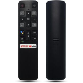 RC802V استبدال التحكم عن بُعد لسهولة الاستخدام مع وظيفة صوت التحكم الدقيقة والاستجابة السريعة ترقية مثالية لتلفزيون TCL الخاص بك