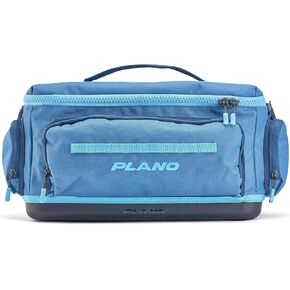 Plano Weekend 3700 Tackle Bag, Cutting-Edge Fishing Tackle Bag, Molded Waterproof Base, Spacious Storage, Die Cut Tool Sleeves, Daisy Chain Attachment Points