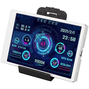 3.5 بوصة شاشة Temp Computer ، عرض درجة حرارة IPS الكاملة ، شاشة USB Mini لـ AIDA64 PC RAM ، المكونات والتشغيل (أسود) in Kuwait