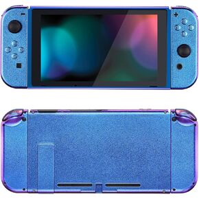 eXtremeRate Chameleon Front Back Plate for Nintendo Switch Console, NS Joycon Handheld Controller Housing with Full Set Buttons, Full Set Replacement Shell for Nintendo Switch - Switch NOT Included