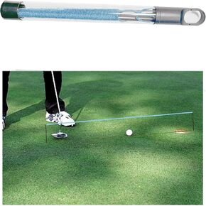 Golf Putting String Guide Line - 10 ft, Alignment Training Aid, Master Straight and Breaking Putts