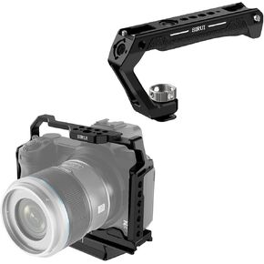 SIRUI Cold Shoe Mount Camera Top Handle and Camera Cage for Nikon Z5 Z6 Z7 Z6II Z7II Bundle