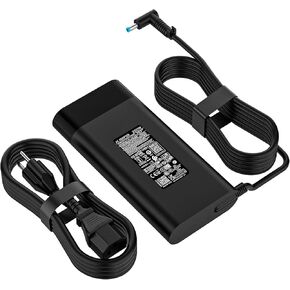 200W 19.5V 10.3A Laptop Charger Fit for HP Omen Pavilion Gaming Laptop 15 16 17 15t 17t,ZBook Fury Create Studio 15 17 G3 G4 G5 G6 G7 G8 G9,TPN-DA10 ADP-200HB B L00818-850 L00895-003 Power Adapter
